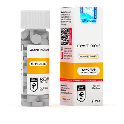 Oxymetholone 100Tabs/50Mg/Tab Eu Rf