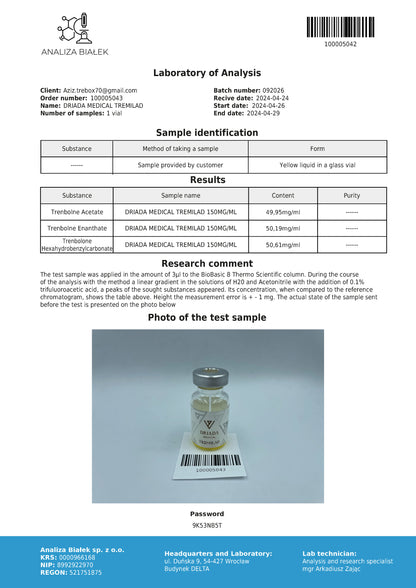 Tremilad 150 mg/ml (Trenbolone Mix)