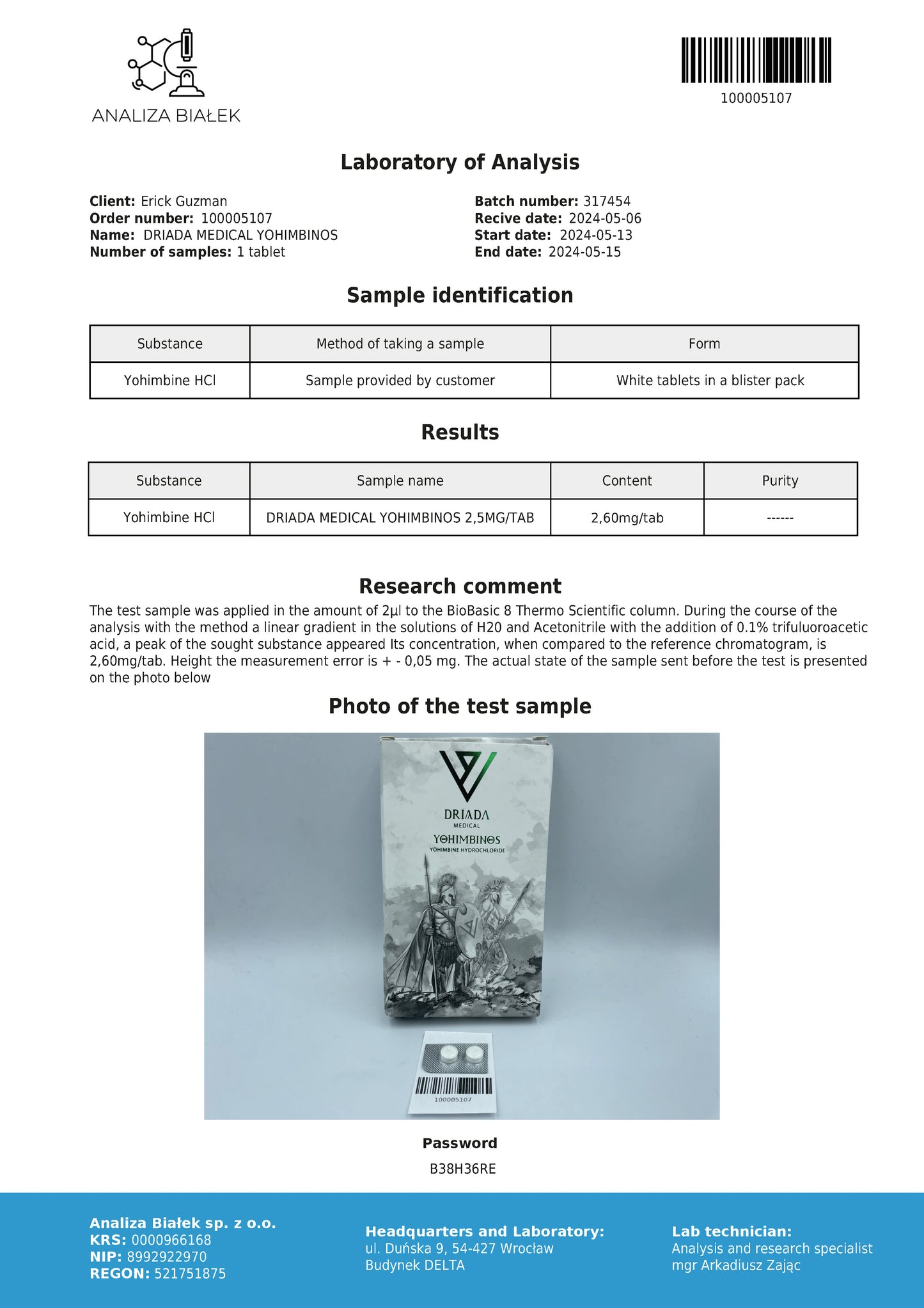 Yohimbinos (Yohimbine Hydrochloride)