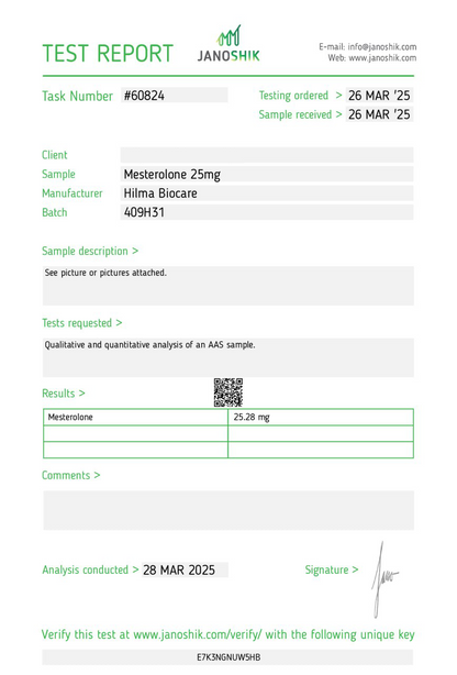 Mesterolon 50 Tabletten / 25 mg/Tablette